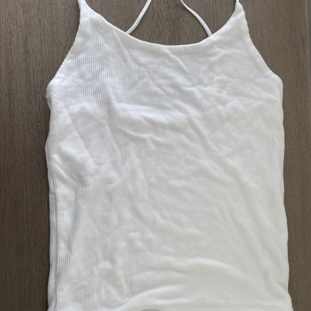 White tank top